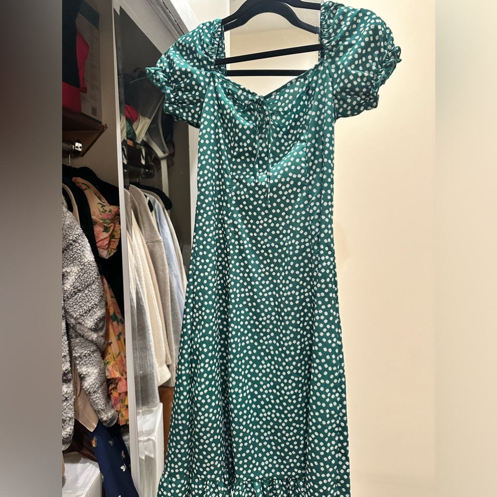 Ruffle Hem Dress